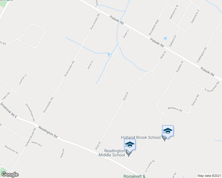 map of restaurants, bars, coffee shops, grocery stores, and more near 14 Shade Lane in Hunterdon County