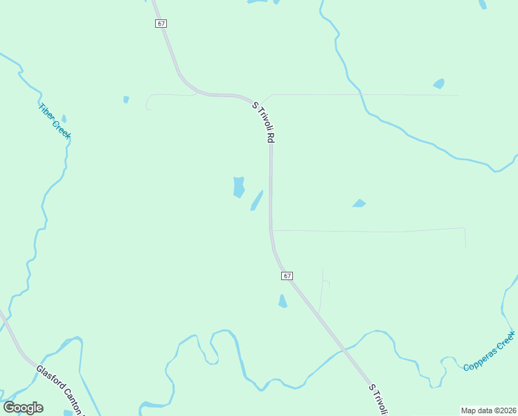 map of restaurants, bars, coffee shops, grocery stores, and more near 7707 South Trivoli Road in Glasford