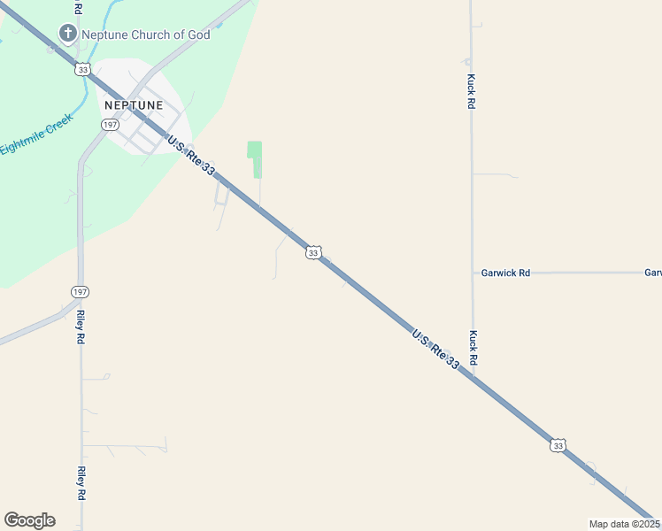 map of restaurants, bars, coffee shops, grocery stores, and more near 8313 U.S. 33 in Celina