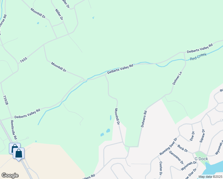 map of restaurants, bars, coffee shops, grocery stores, and more near 288 Moonhill Drive in Schuylkill Haven