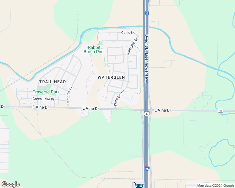 map of restaurants, bars, coffee shops, grocery stores, and more near 3857 Bonneymoore Drive in Fort Collins