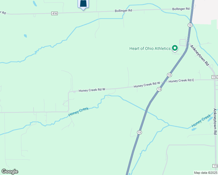 map of restaurants, bars, coffee shops, grocery stores, and more near 344 Honey Creek Road West in Bellville