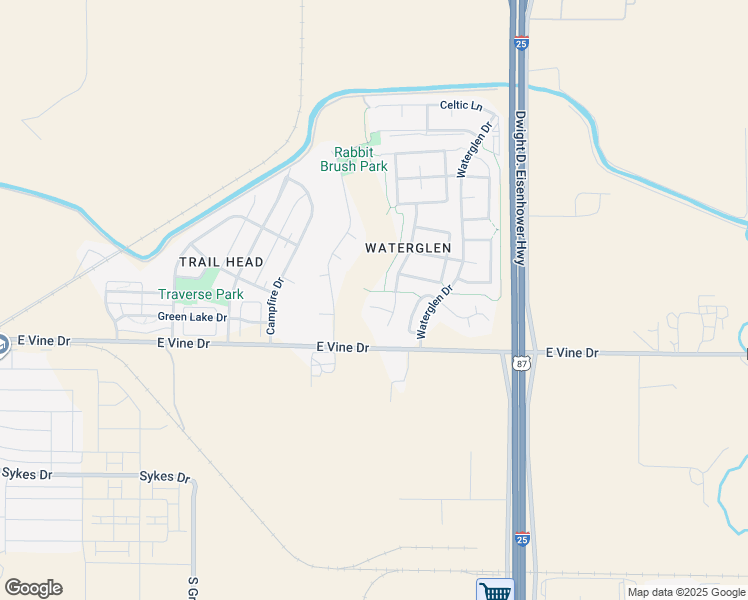 map of restaurants, bars, coffee shops, grocery stores, and more near 3708 Glenloch Court in Fort Collins