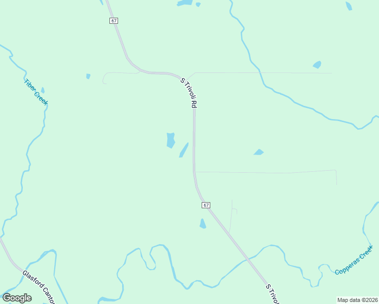 map of restaurants, bars, coffee shops, grocery stores, and more near 7707 South Trivoli Road in Glasford