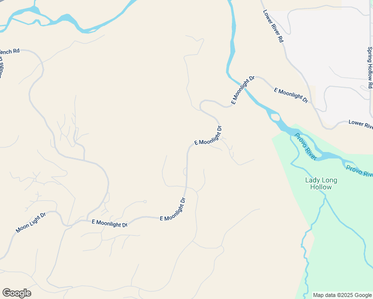 map of restaurants, bars, coffee shops, grocery stores, and more near 7333 East Moonlight Drive in Kamas