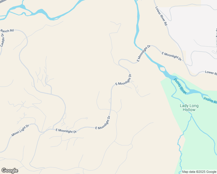 map of restaurants, bars, coffee shops, grocery stores, and more near 7481 East Moonlight Drive in Kamas