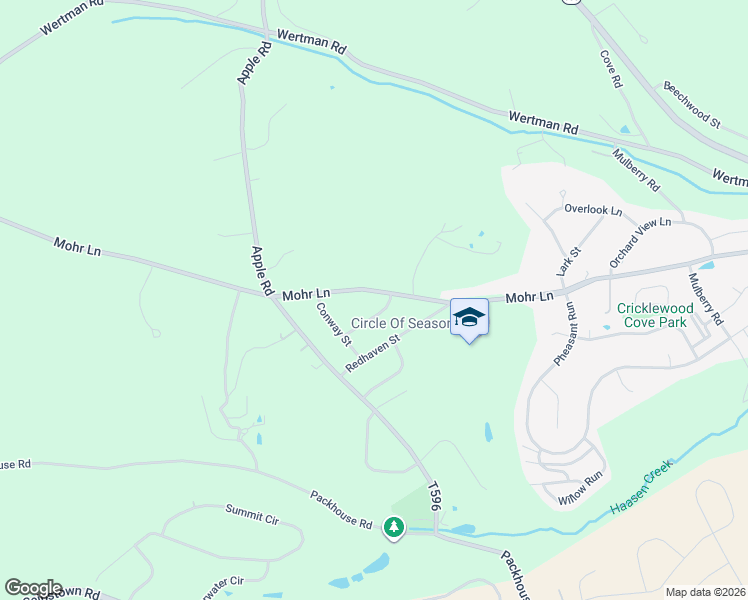map of restaurants, bars, coffee shops, grocery stores, and more near 8445 Oak Knoll Street in Fogelsville