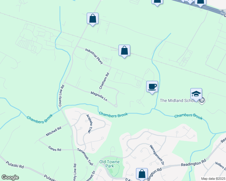 map of restaurants, bars, coffee shops, grocery stores, and more near 418 Azalea Terrace in Branchburg