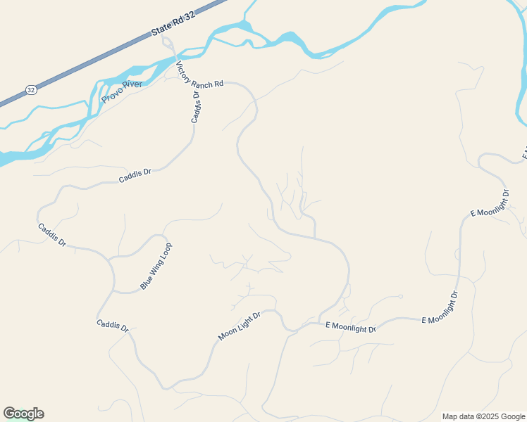 map of restaurants, bars, coffee shops, grocery stores, and more near 7421 North Victory Ranch Drive in Heber City