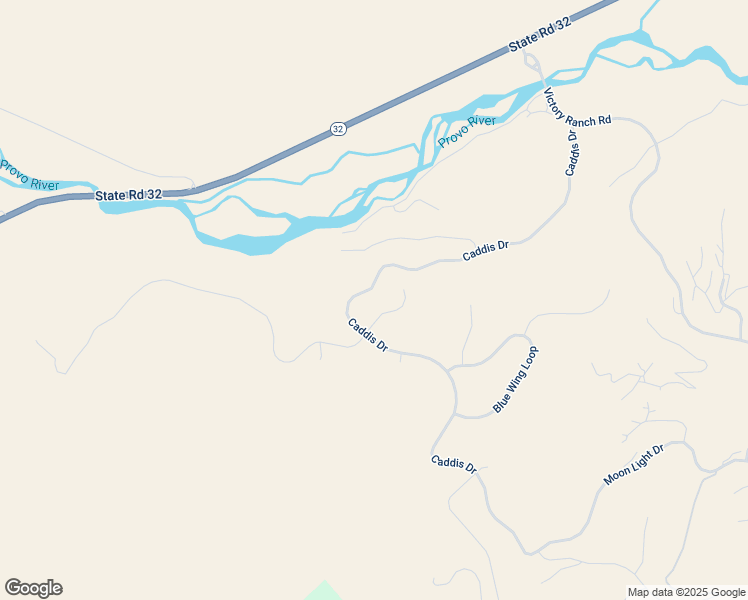map of restaurants, bars, coffee shops, grocery stores, and more near 5891 Caddis Drive in Heber City