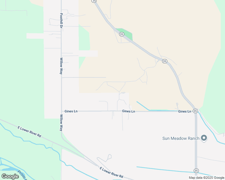 map of restaurants, bars, coffee shops, grocery stores, and more near 3054 Clover Court in Hideout