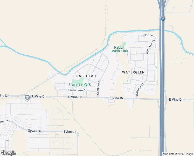 map of restaurants, bars, coffee shops, grocery stores, and more near 851 Ridge Runner Drive in Fort Collins