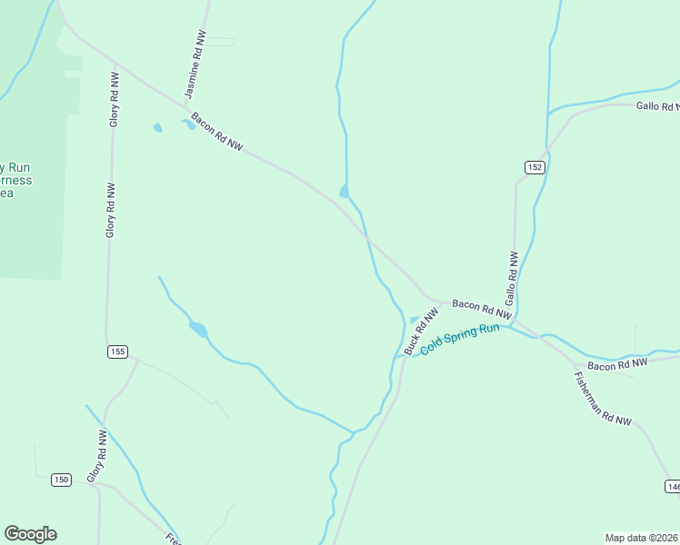 map of restaurants, bars, coffee shops, grocery stores, and more near 1126 Bacon Road Northwest in Carrollton