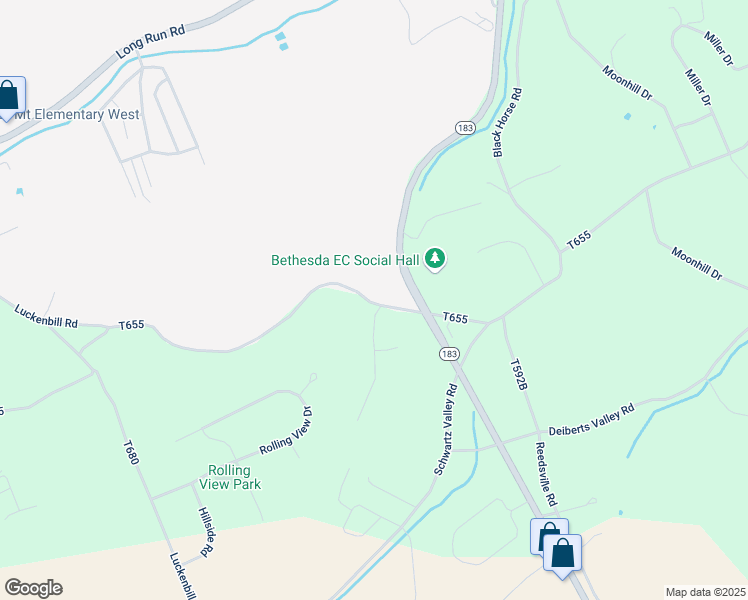 map of restaurants, bars, coffee shops, grocery stores, and more near 419 Schuylkill Street in Schuylkill Haven