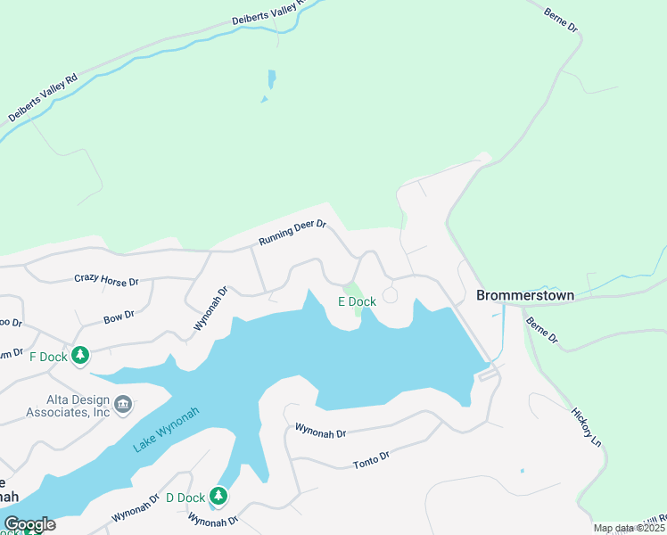 map of restaurants, bars, coffee shops, grocery stores, and more near 2015 Wynonah Drive in Auburn