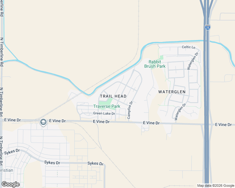 map of restaurants, bars, coffee shops, grocery stores, and more near 926 Trading Post Road in Fort Collins