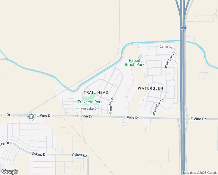 map of restaurants, bars, coffee shops, grocery stores, and more near 851 Ridge Runner Drive in Fort Collins