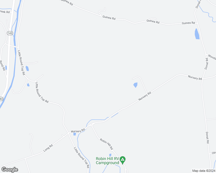 map of restaurants, bars, coffee shops, grocery stores, and more near 523 Nursery Road in Kempton