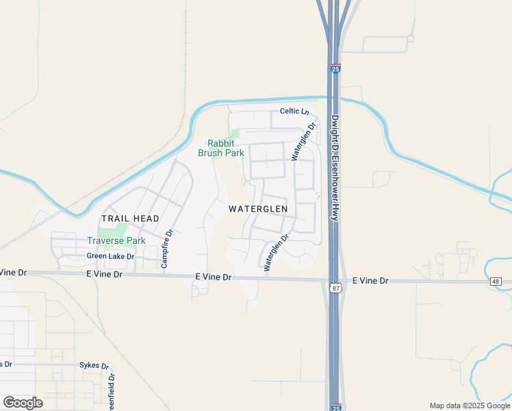 map of restaurants, bars, coffee shops, grocery stores, and more near 3802 Lochside Lane in Fort Collins