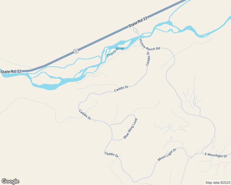 map of restaurants, bars, coffee shops, grocery stores, and more near 7520 Caddis Drive in Heber City