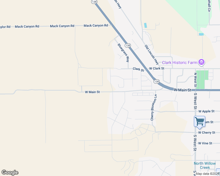 map of restaurants, bars, coffee shops, grocery stores, and more near 13 South Maraschino Ln in Grantsville