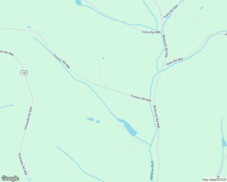 map of restaurants, bars, coffee shops, grocery stores, and more near 5100 Fresno Road Northwest in Dellroy