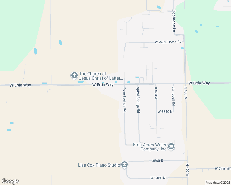 map of restaurants, bars, coffee shops, grocery stores, and more near 881 West Erda Way in Erda