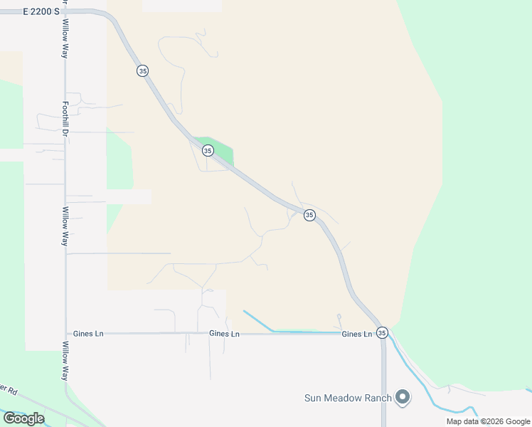 map of restaurants, bars, coffee shops, grocery stores, and more near 1585 South State Road 32 in Kamas
