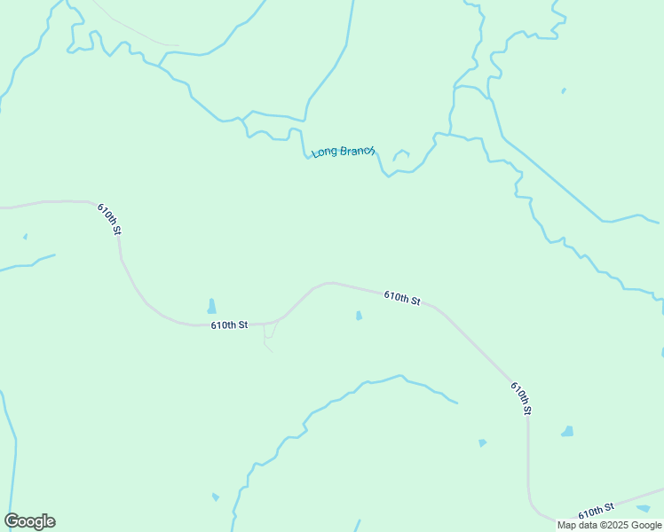 map of restaurants, bars, coffee shops, grocery stores, and more near 31918 610th Street in Moulton