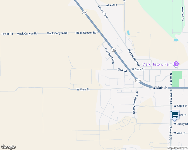 map of restaurants, bars, coffee shops, grocery stores, and more near 66 JONAGOLD WAY in Grantsville