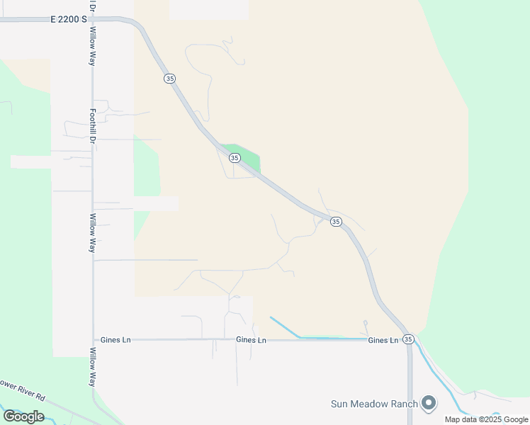 map of restaurants, bars, coffee shops, grocery stores, and more near 1538 Stewart in Hideout