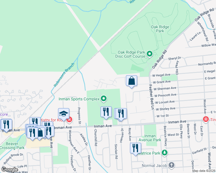 map of restaurants, bars, coffee shops, grocery stores, and more near 1 Marigold Court in Edison