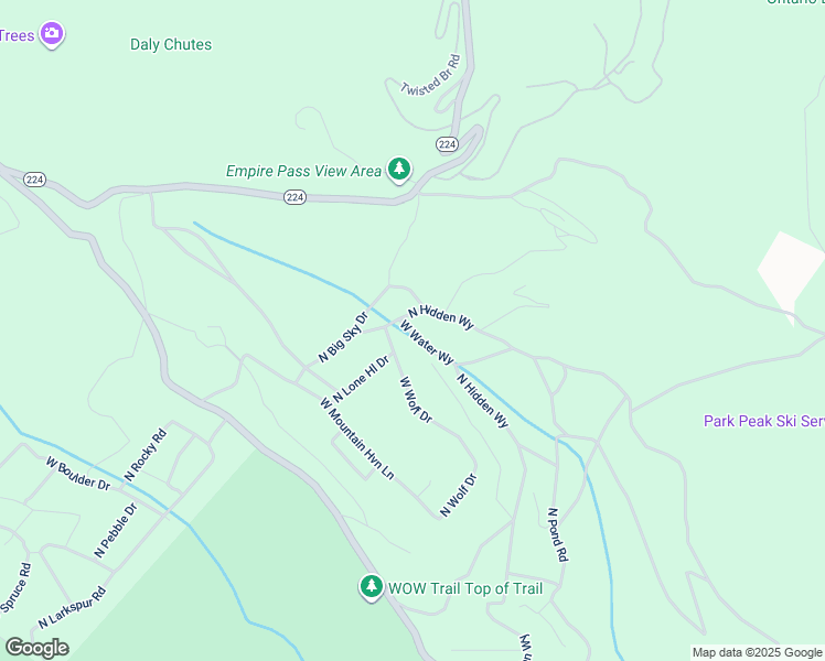map of restaurants, bars, coffee shops, grocery stores, and more near 1754 West Water Way in Midway