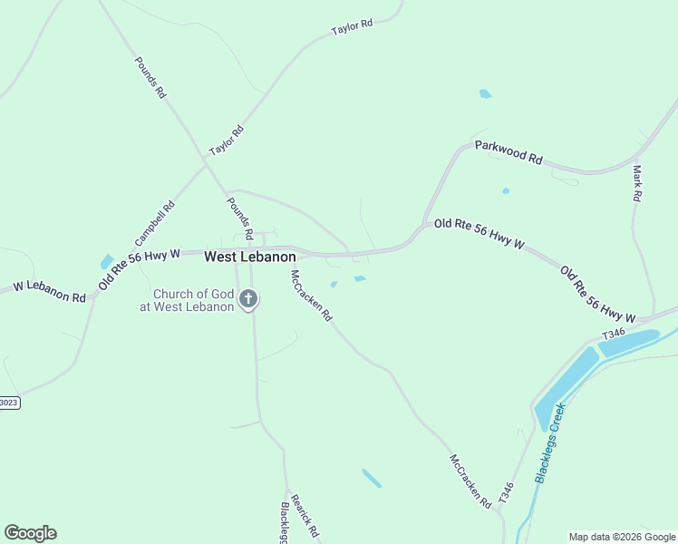 map of restaurants, bars, coffee shops, grocery stores, and more near 40 Vellesig Road in West Lebanon