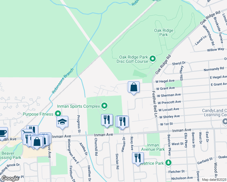 map of restaurants, bars, coffee shops, grocery stores, and more near 3 Iris Court in Edison