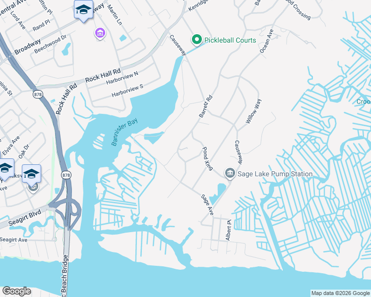 map of restaurants, bars, coffee shops, grocery stores, and more near 123 Barrett Road in Lawrence