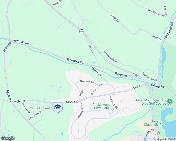 map of restaurants, bars, coffee shops, grocery stores, and more near 2239 Overlook Court in Fogelsville