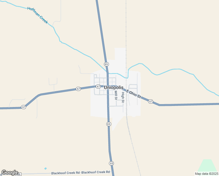 map of restaurants, bars, coffee shops, grocery stores, and more near in Uniopolis