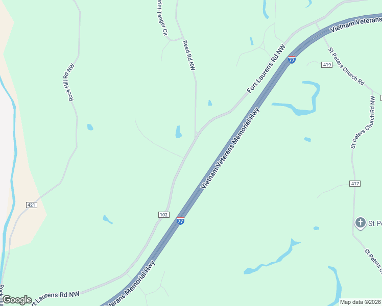 map of restaurants, bars, coffee shops, grocery stores, and more near 8151 Fort Laurens Road Northwest in Strasburg