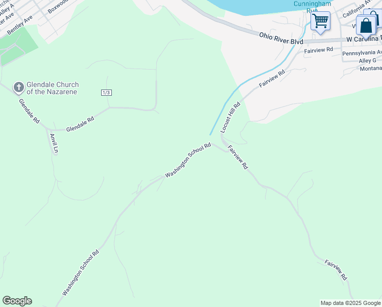 map of restaurants, bars, coffee shops, grocery stores, and more near County Highway 3/2 in Chester