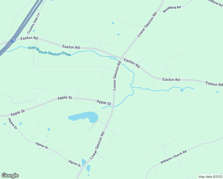 map of restaurants, bars, coffee shops, grocery stores, and more near 3902 Lower Saucon Road in Hellertown