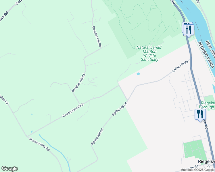 map of restaurants, bars, coffee shops, grocery stores, and more near 10 Sunnyside Road in Easton