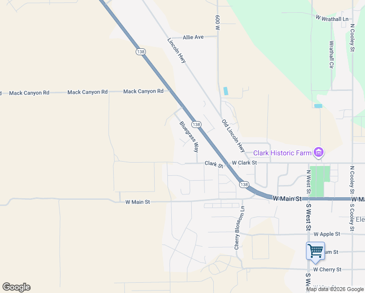 map of restaurants, bars, coffee shops, grocery stores, and more near 765 West Island Vista Circle in Grantsville