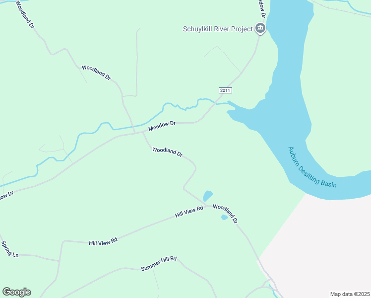 map of restaurants, bars, coffee shops, grocery stores, and more near 243 Woodland Drive in Auburn