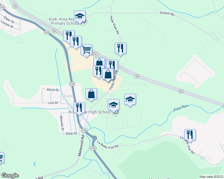 250 Hyde Park Road, Leechburg PA Walk Score