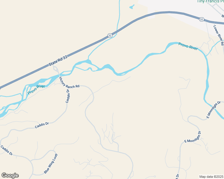 map of restaurants, bars, coffee shops, grocery stores, and more near 6770 Cliff View Court in Heber City