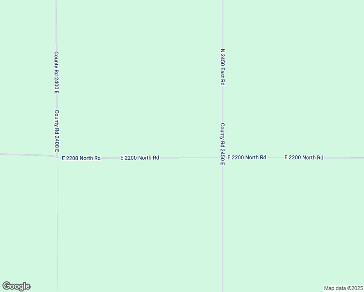 map of restaurants, bars, coffee shops, grocery stores, and more near 24388 East 2200 North Road in Lexington