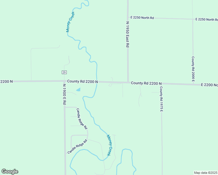 map of restaurants, bars, coffee shops, grocery stores, and more near 19213 East 2200 North Road in Towanda