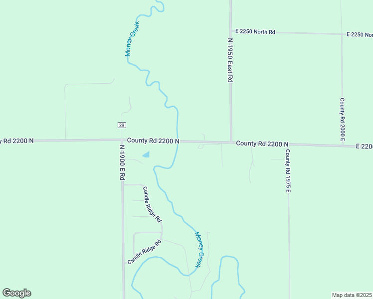 map of restaurants, bars, coffee shops, grocery stores, and more near 19213 E 2200 North Rd in Towanda