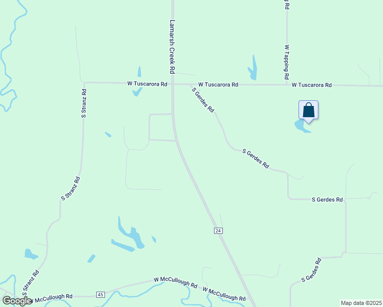 map of restaurants, bars, coffee shops, grocery stores, and more near 7000 South Cameron Lane in Mapleton